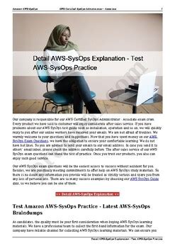 aws sysops test hard fucking hard|Passed AWS SysOps exam, sharing my notes/thoughts here..